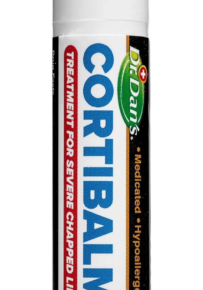 Dr. Dans Dr. Dan's CortiBalm Lip Balm - Treatment for Severe Chapped Lips, 0.15 oz - Image 5